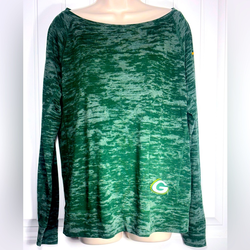Nike/NFL Team Apparel Women’s Size L Greenbay Packers Long-Sleeve Shirt